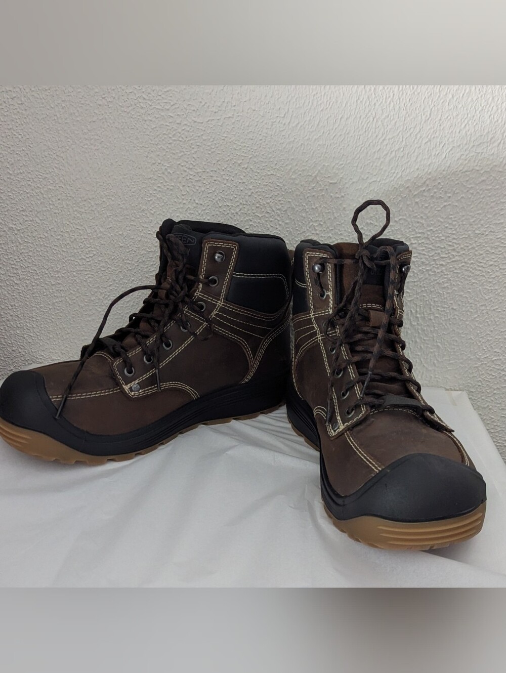 KEEN Utility BOOT Men's Fort Wayne 11.5 EE Carbon Toe Waterproof Work 1027100EE - Picture 2 of 11